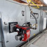 Bentone BG300 Gasbrenner für Soloan Lackierkabine