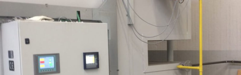 Pyrolysis and drying furnace
