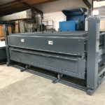 Glass bending oven for English customer