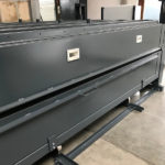 Glass bending oven for English customer