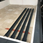 Glass bending oven for English customer