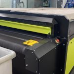 Tunneldryer textile transfer printing Ara NV close up 1