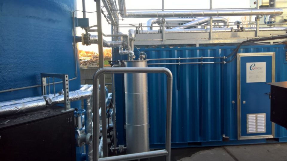 Osby Parca Biogaskessel mit Bentone gasbrenner