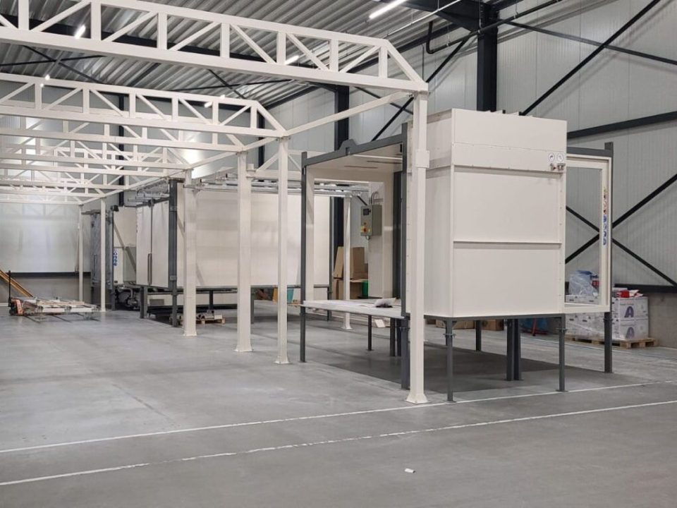 Heattec Poedercoatlijn