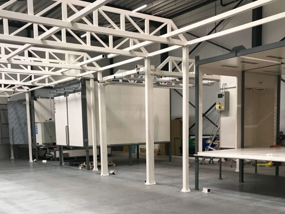 Heattec Poedercoatlijn