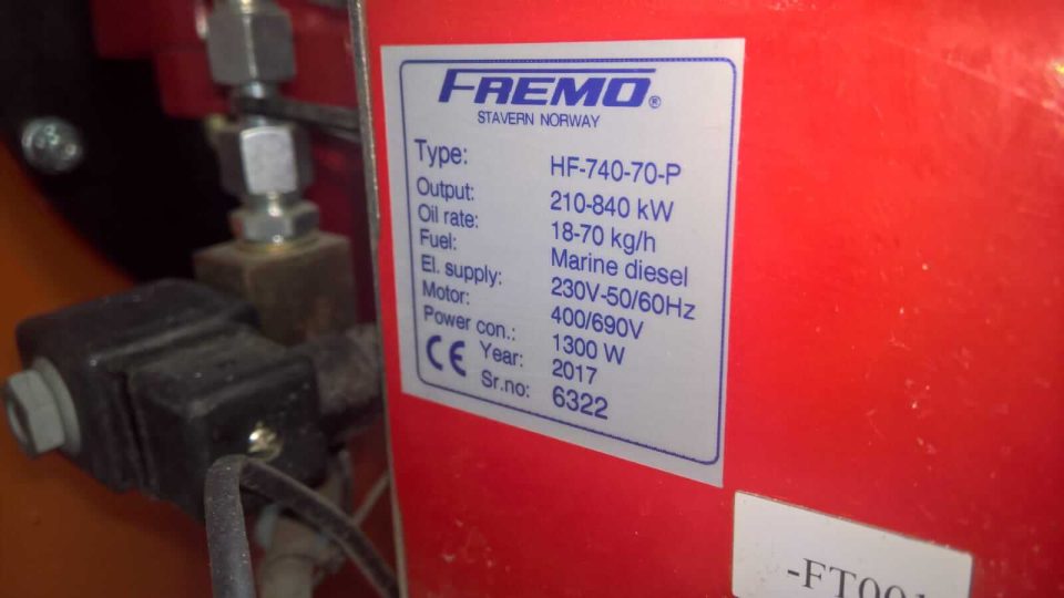 Servicearbeiten Pyro Warmwasserboiler mit Ölbrenner