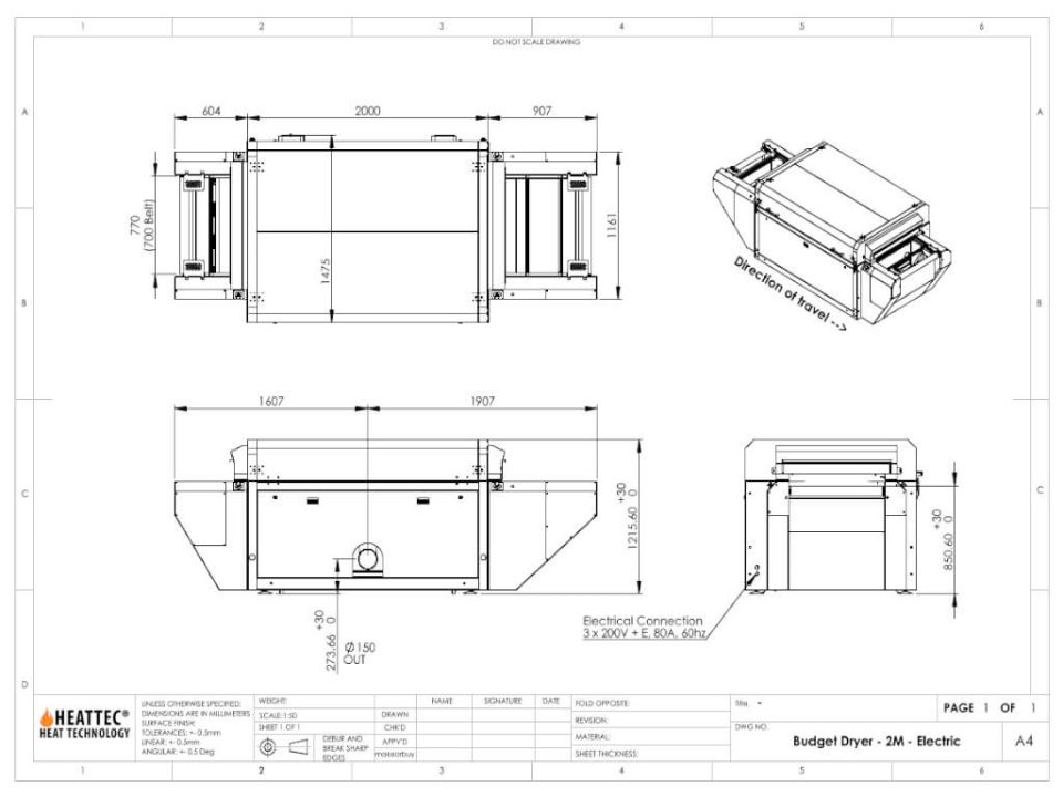 Doorloop droogoven medische industrie